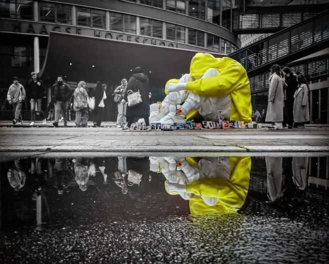kunstwerk Stille strijd