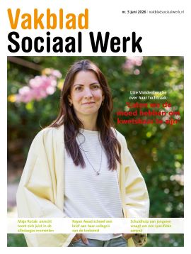 Vakblad Sociaal Werk nr.3, 2026 Op de cover Lize Vandenberghe