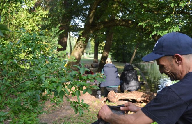 Veldwerk Er zijn en volhouden Dakloze drugsgebruikers in het Oosterpark